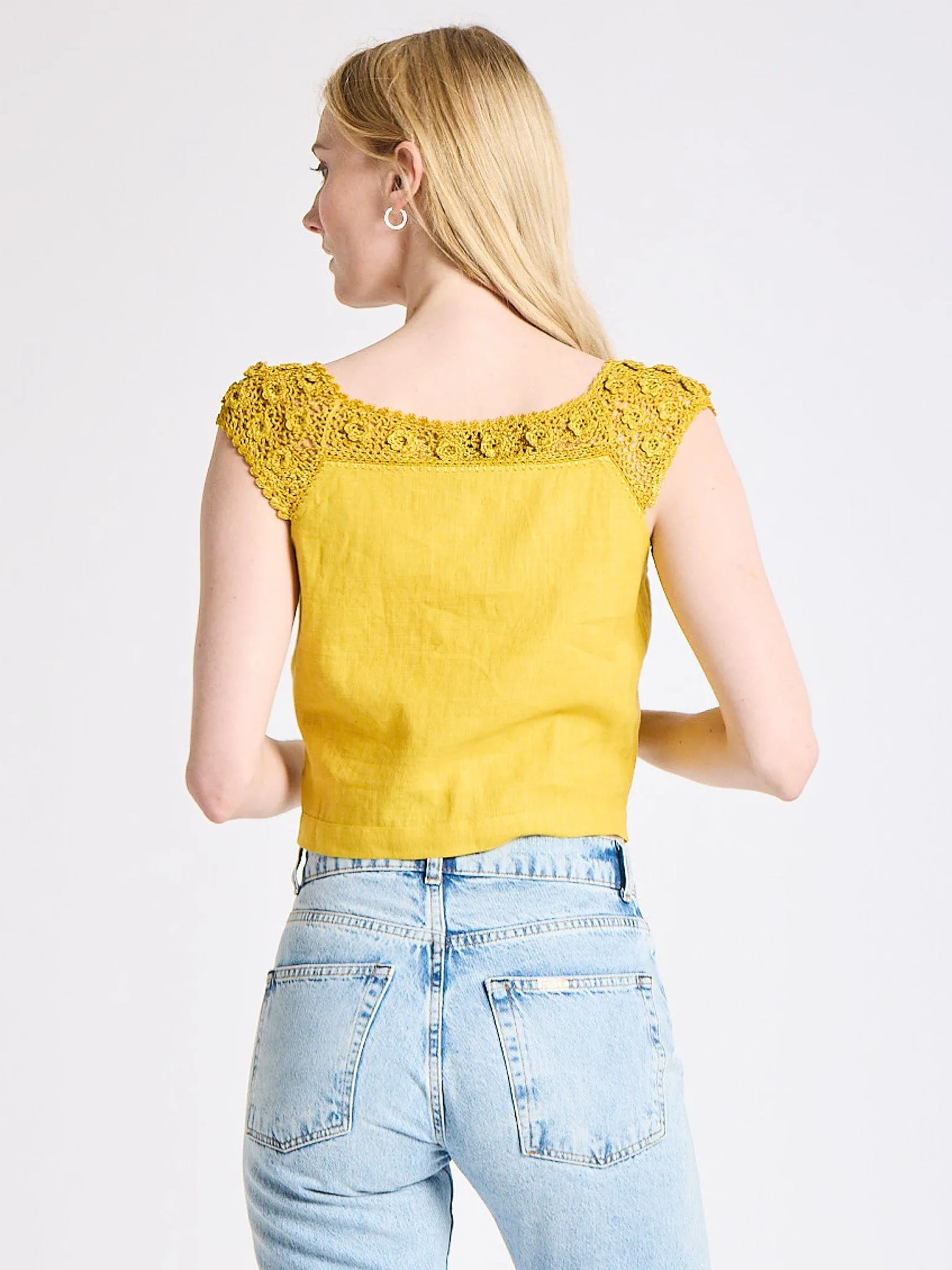 QuickDryTechnology Catherine Top in Marigold