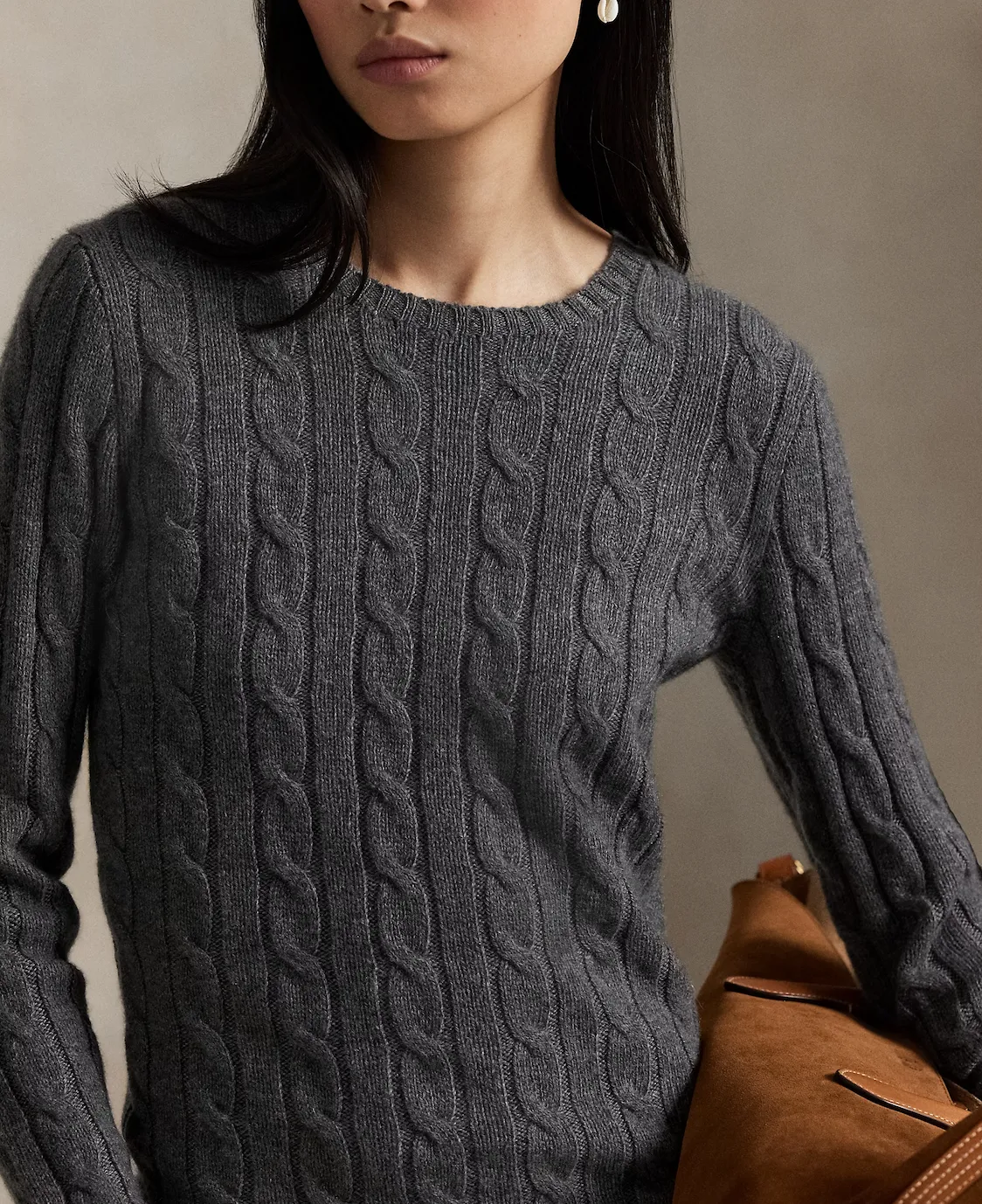 WideNeckline RALPH LAUREN JULIANNA CLASSIC SWEATER
