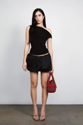 Butter Soft Handfeel Lightweight pullover GRACE SKIRT - BLACK