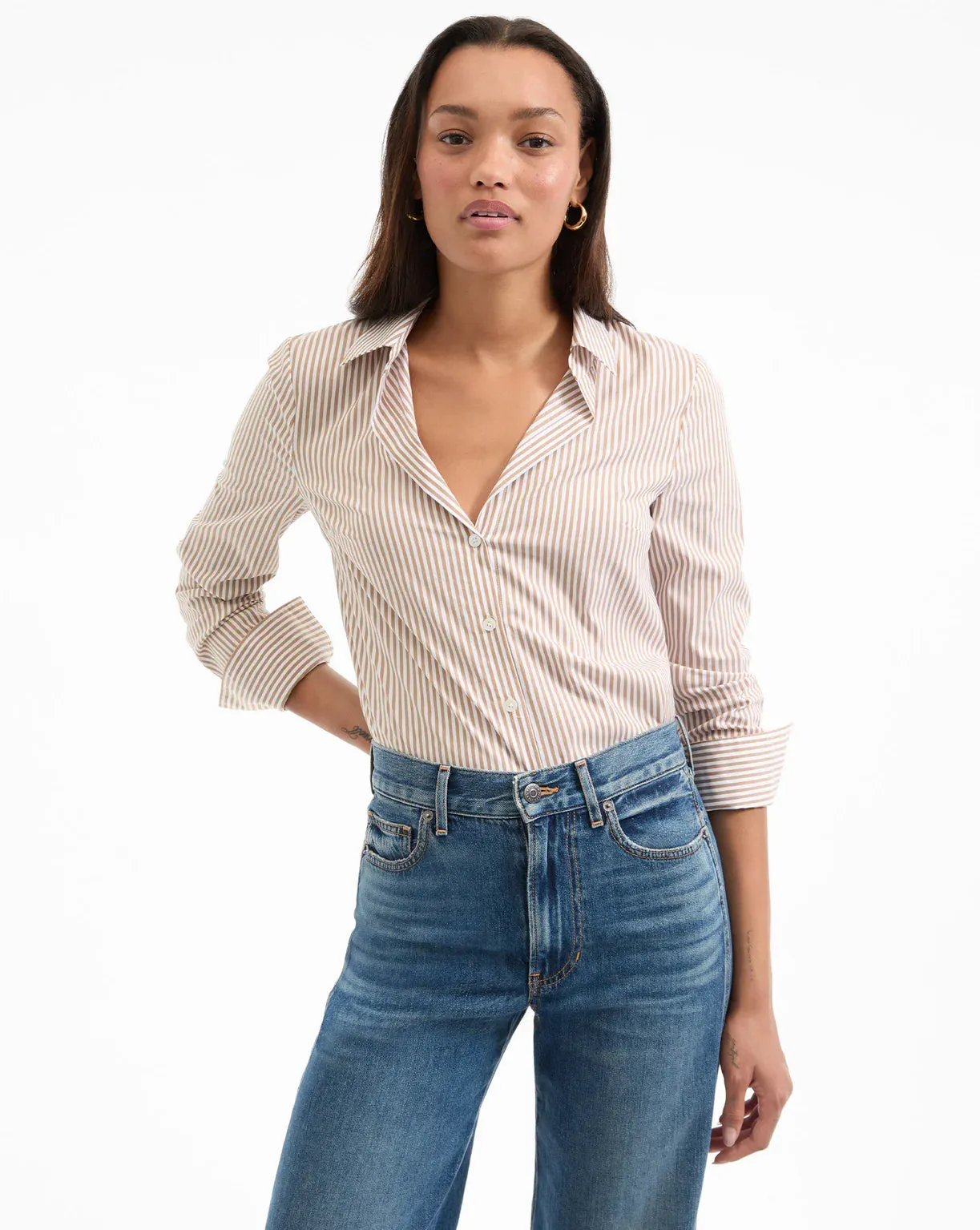 VERONICA BEARD AMELIA SHIRT Formal Blouse