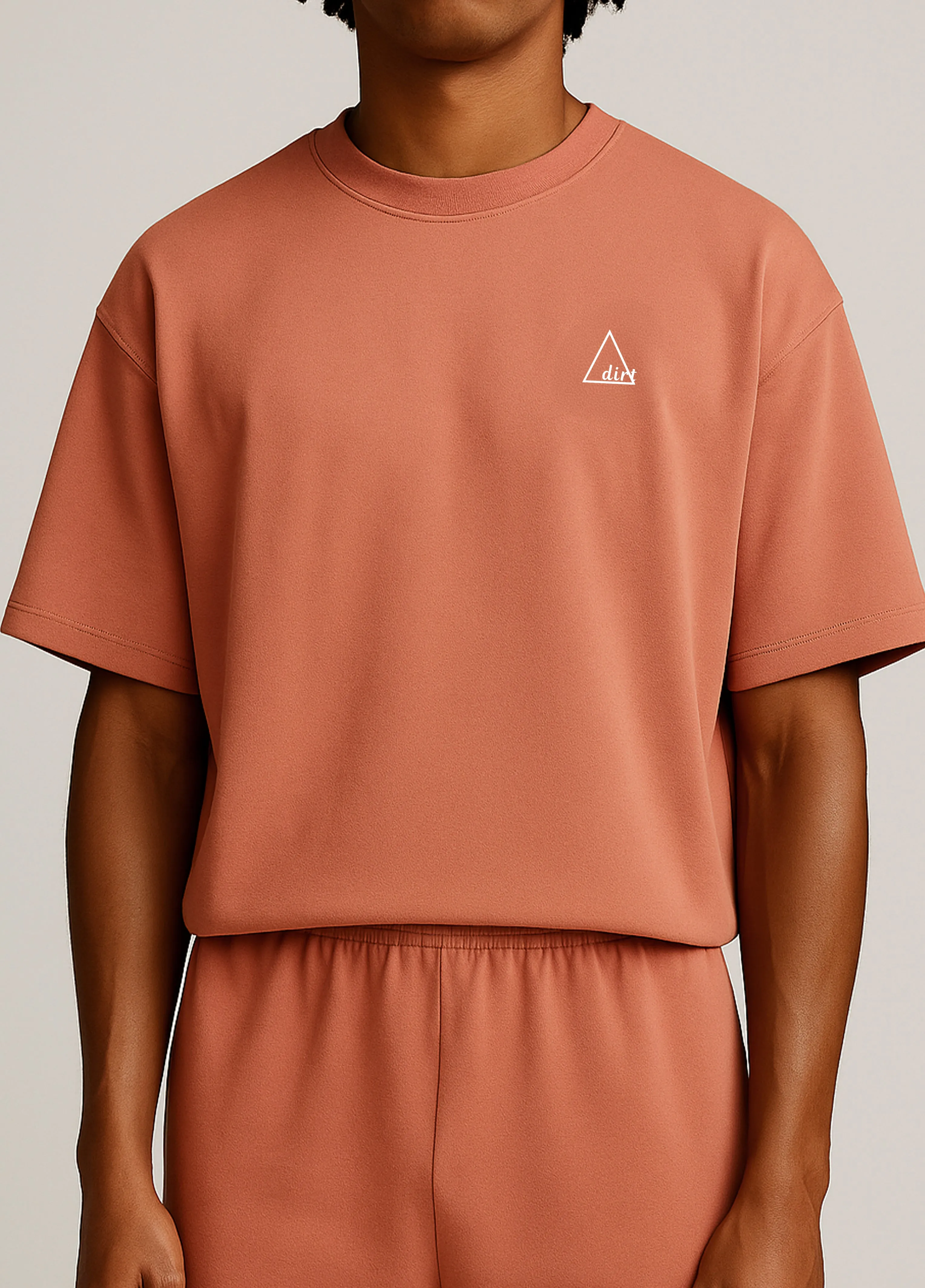 Breathable Layer DRT Cropped Sleeve Sweatshirt