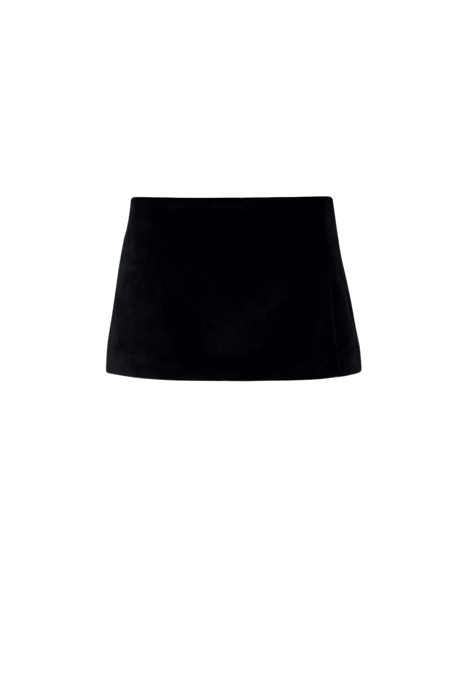 QuickDry Technology MICRO MINI SKIRT - BLACK VELVET