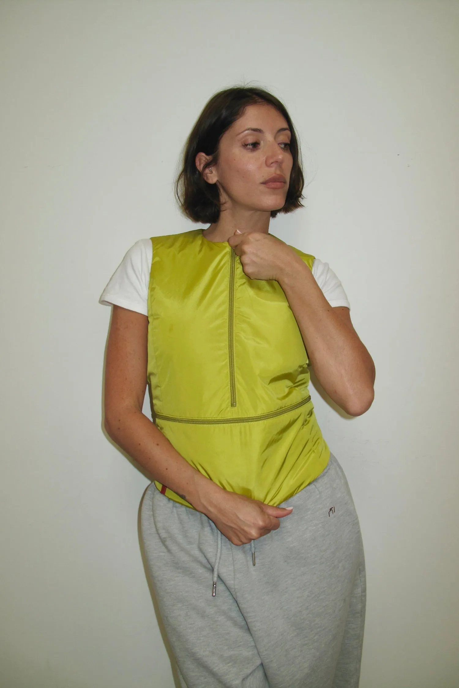 PRADA SPORT F/W 1999 VEST Quick Dry Fabric Compact Stitching