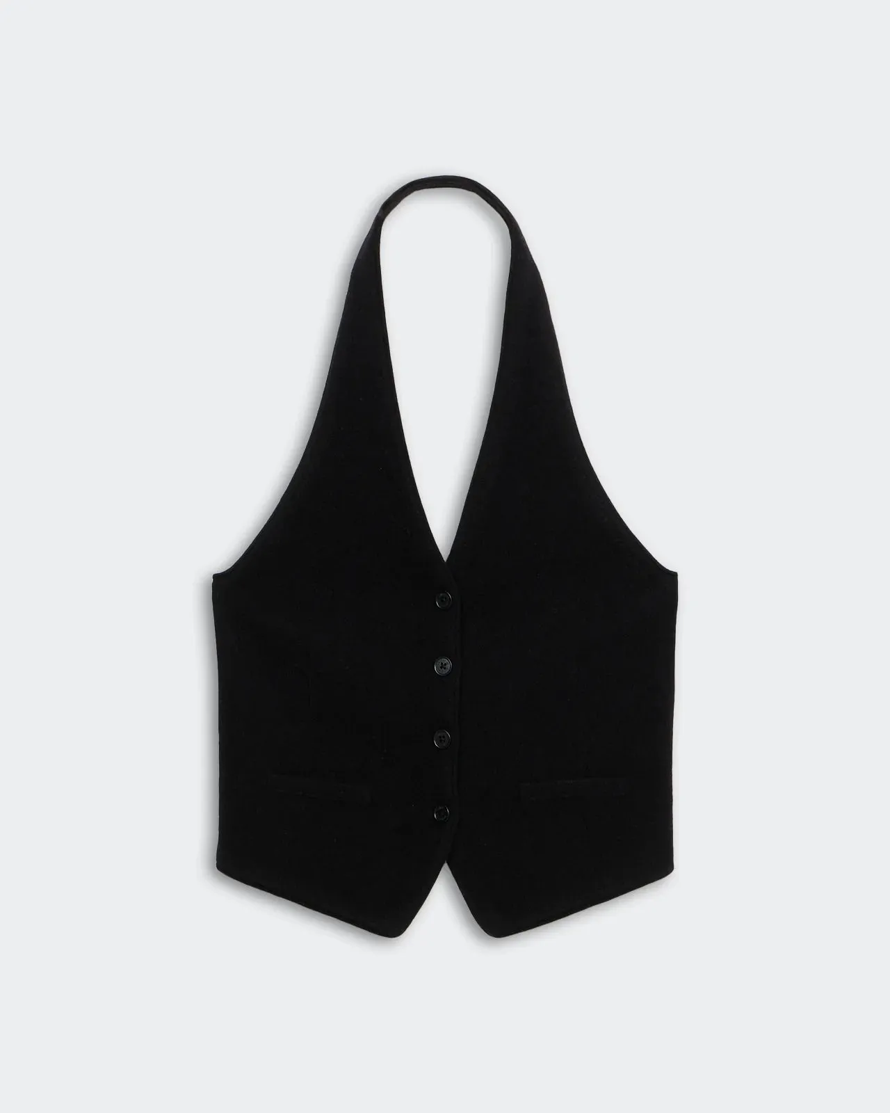 Summer Wardrobe GUEST IN RESIDENCE TAILORED HALTER VEST