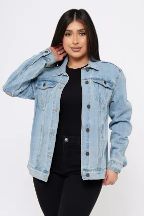 Functional Fit Noise Free Material Early Bird - Oversize Boyfriend Jacket