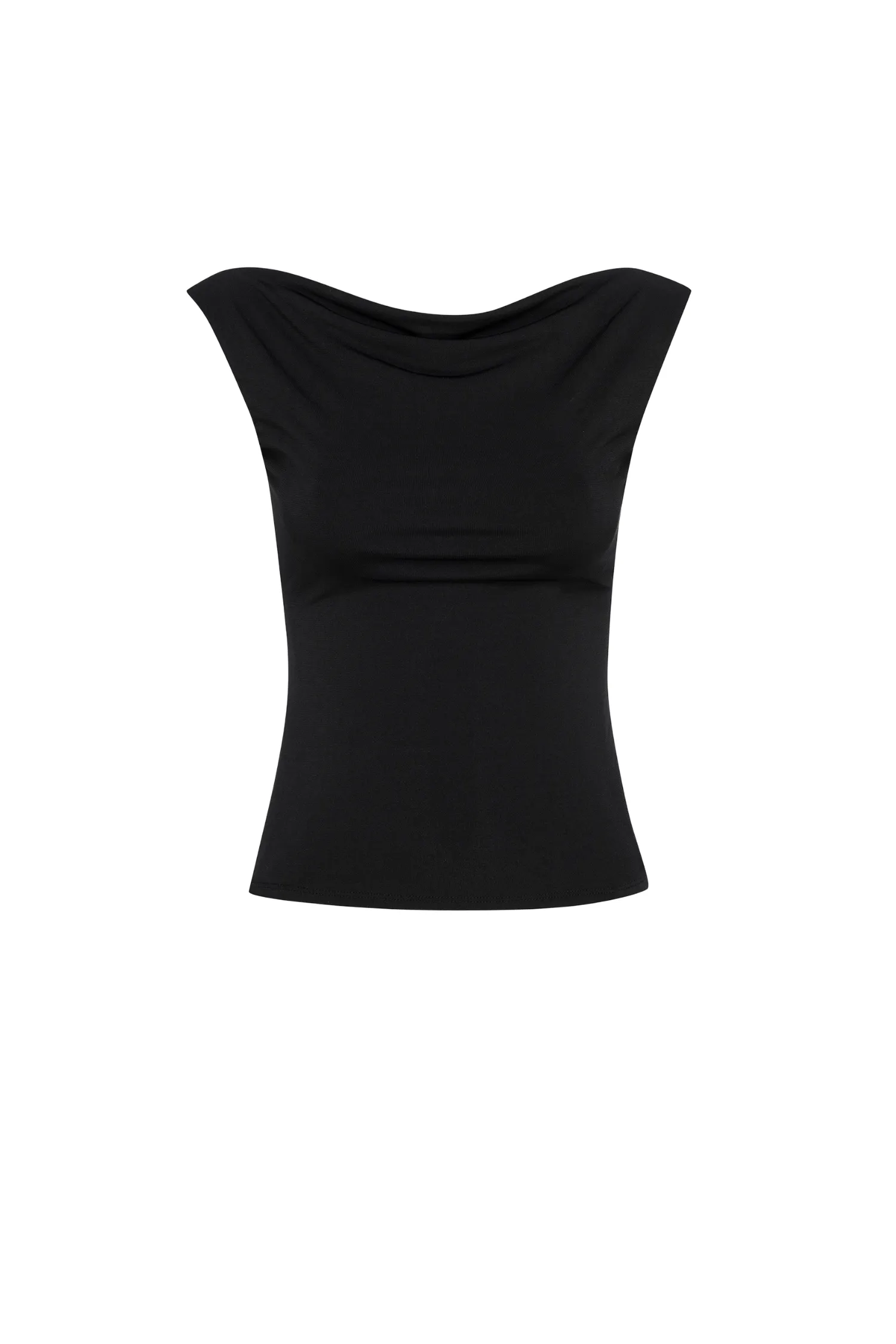 LANI TOP - BLACK sporty wear FrictionResistant Edges