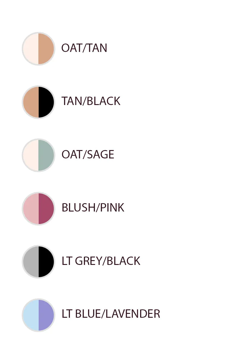 Quick drying material IT4908S-01 | COLOR BLOCK TURTLE NECK SWEATER TOP