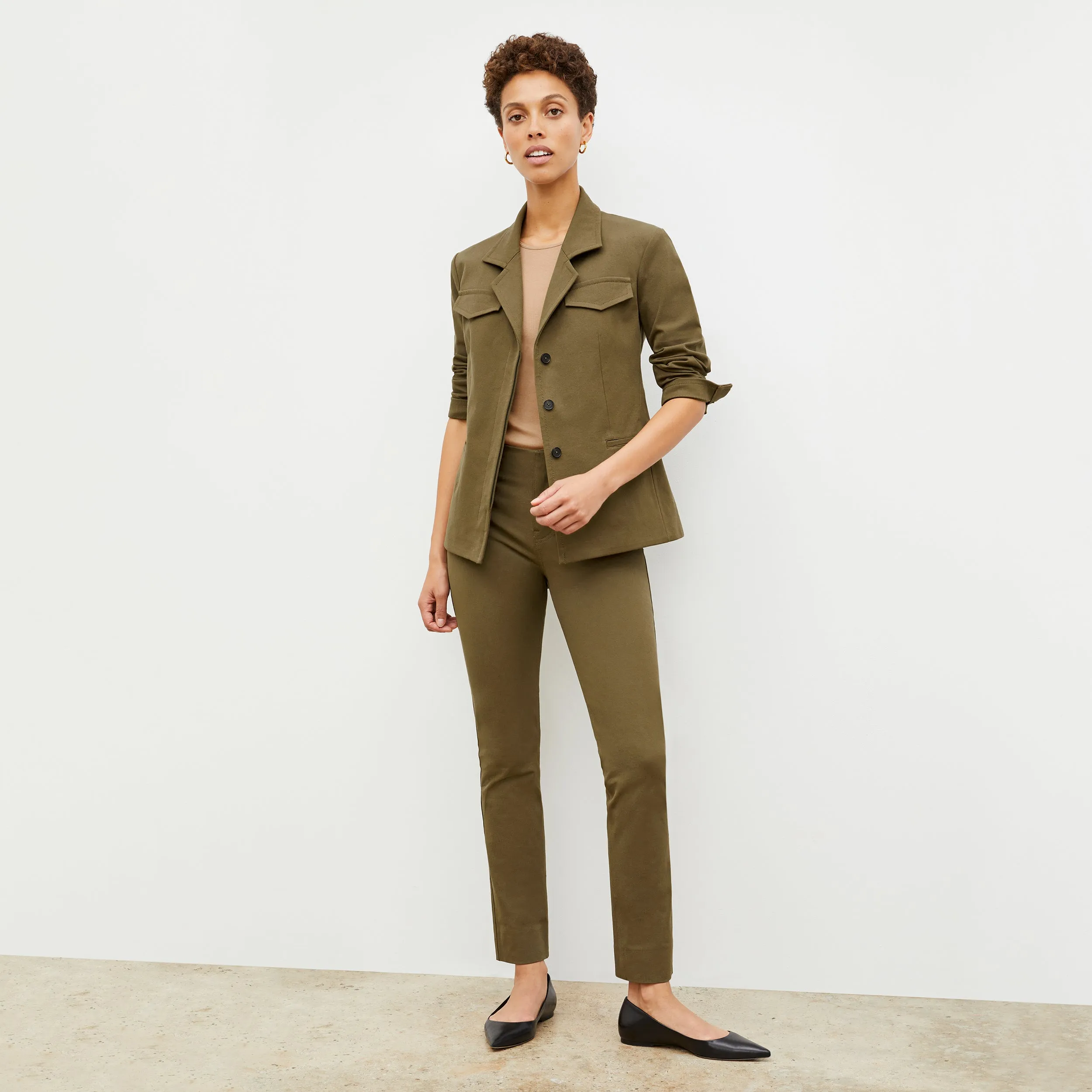 Everyday Style Emalis Jacket - Eco Better Than Denim :: Oregano