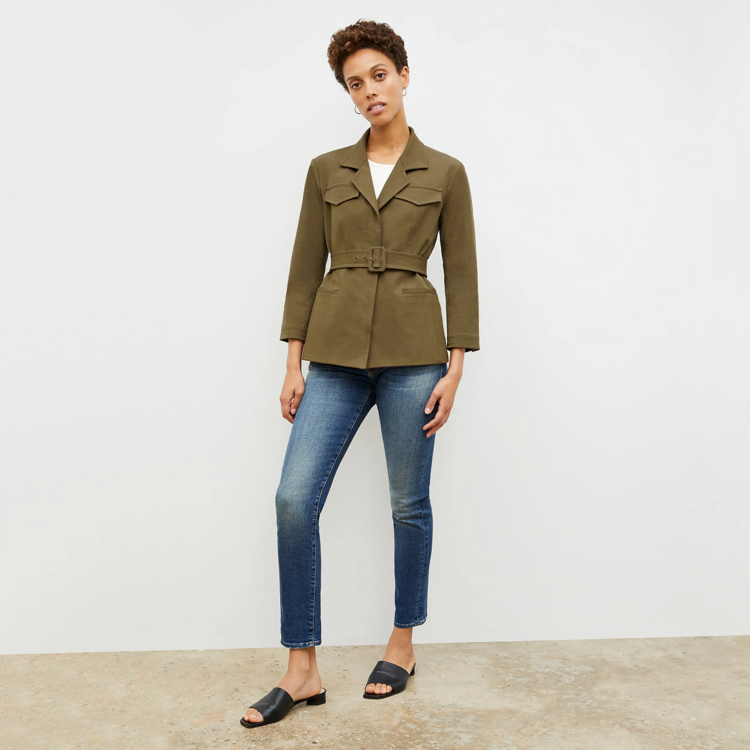 Emalis Jacket - Eco Better Than Denim :: Oregano Thermal Insulation Tech