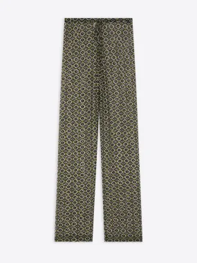 Embellished jersey pants SoftLining Textured Weave