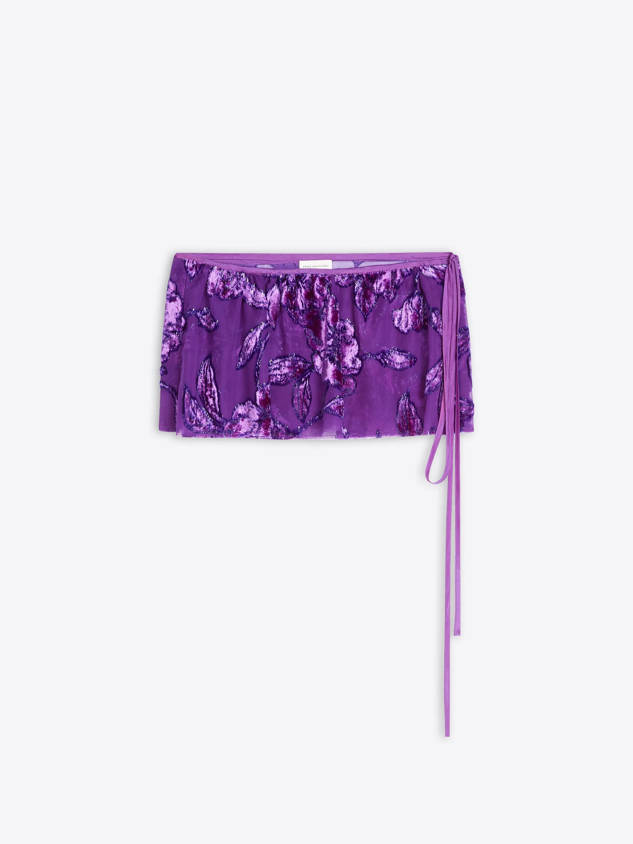 Custom tailored suit Embellished wrap belt