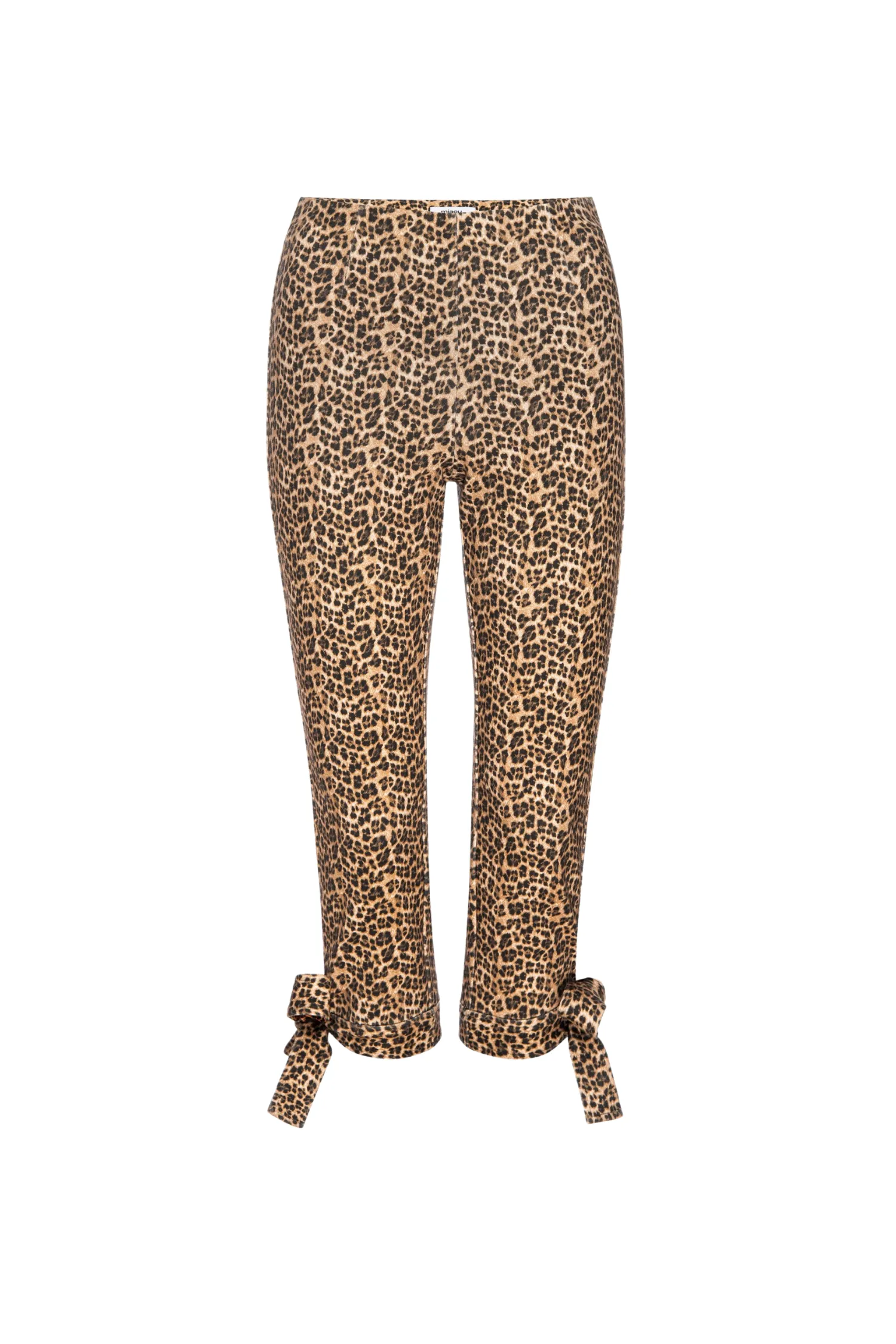 EMMA CAPRI - LEOPARD Resilient Fabric Blend FlexibleRibbing