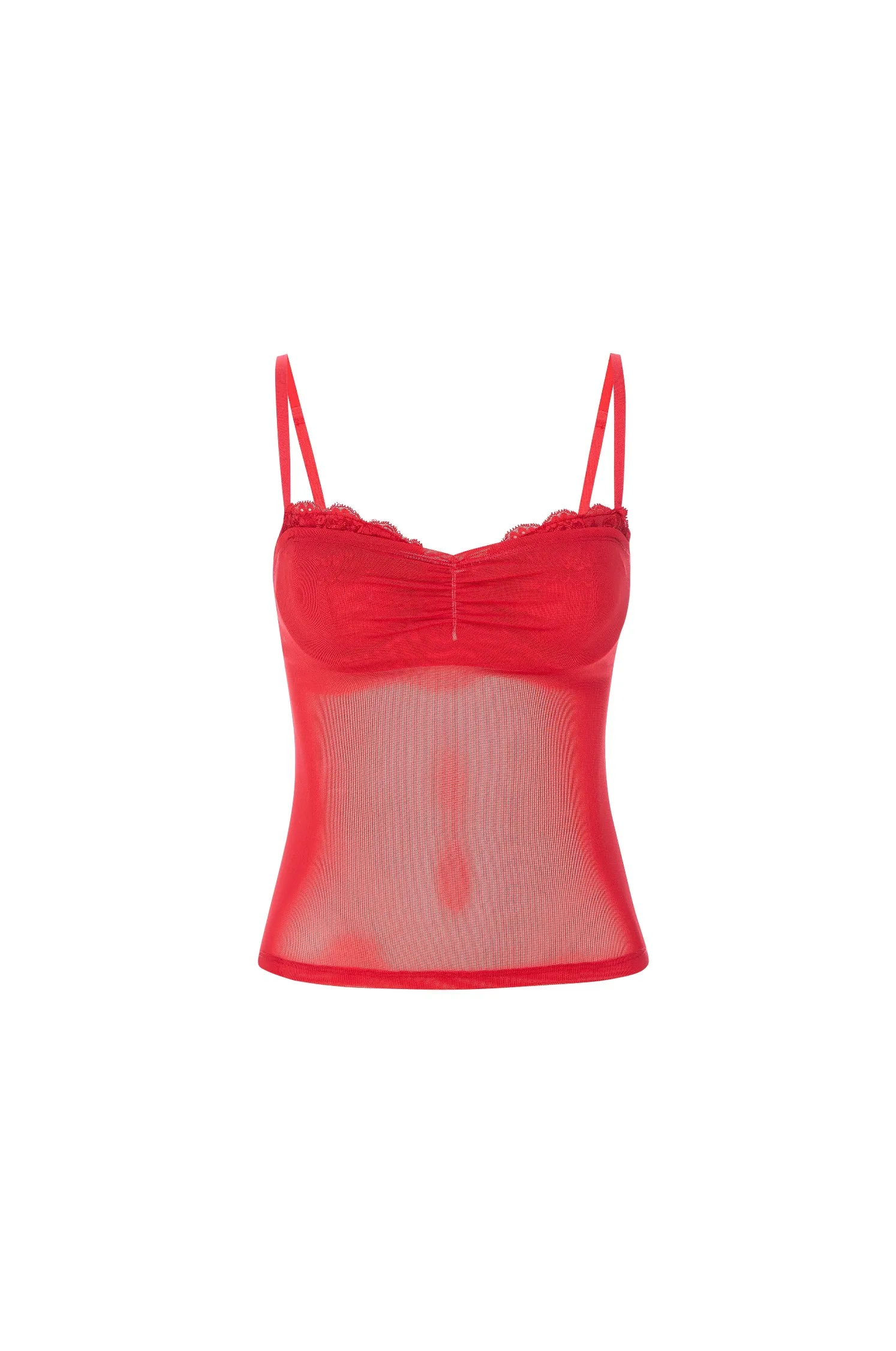 MinimalistSilhouette ENZO TOP - SCARLET
