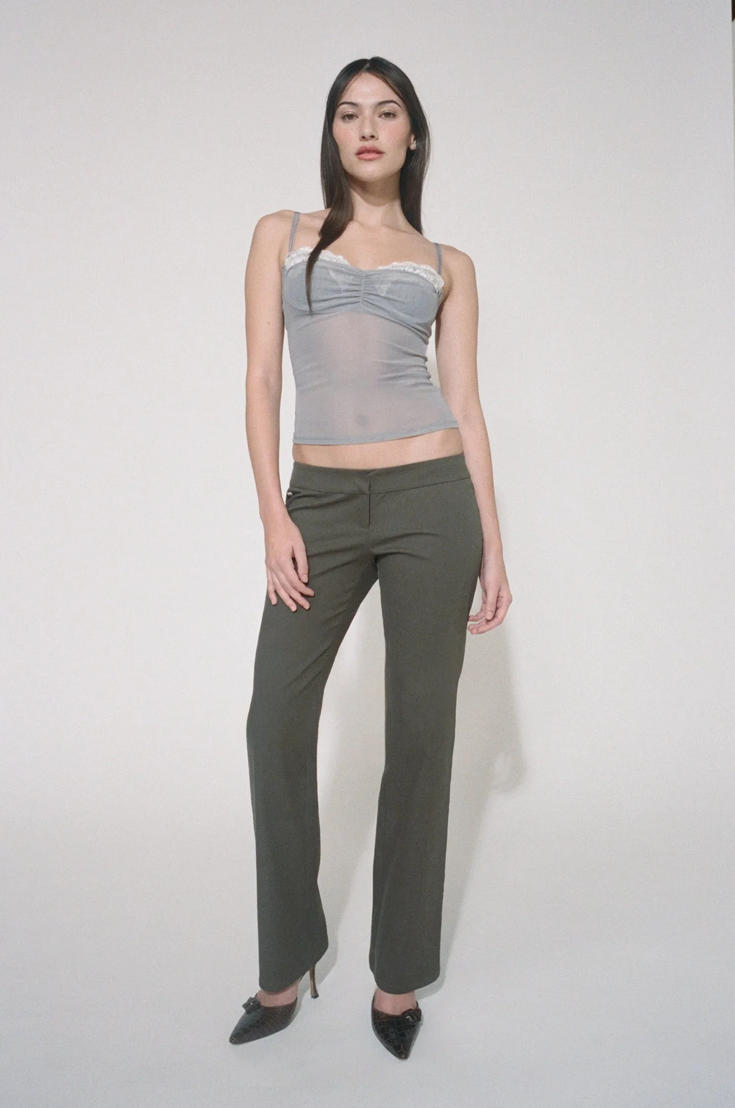 MeshPanelIntegration Abrasion Resistant Surface ENZO TOP - SMOKE