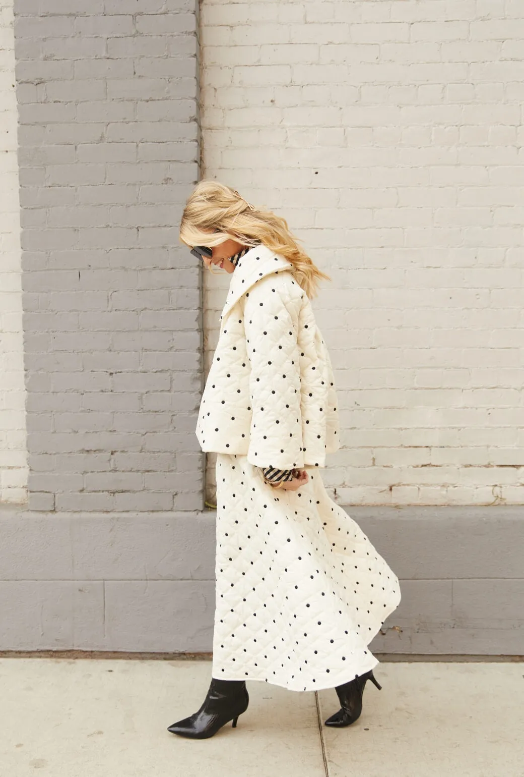 Quick Conversion Hem Versatile Waist The Apr??s Skirt - Ivory Puffer