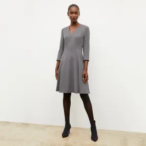 Erica Dress - Recycled WonderTex :: Steel Gray AntiPillingTechnology Recycled Polyester