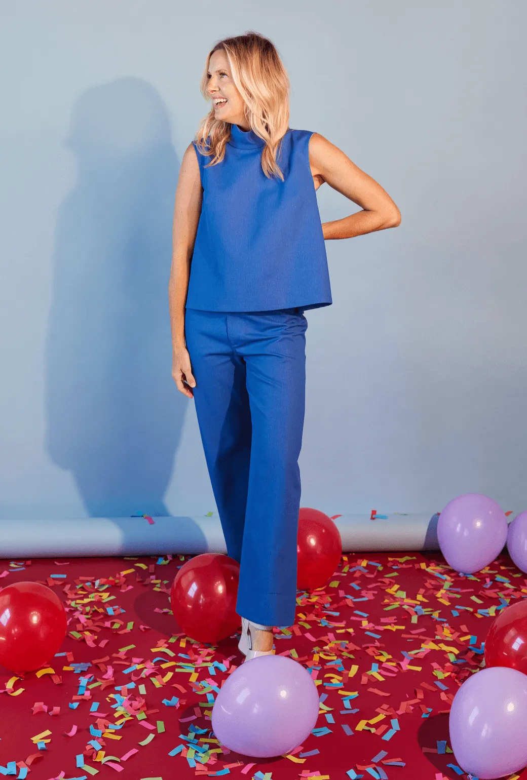 SAMPLE - Birthday Charlie Pant - Fading Denim Street Comfort AbrasionResistant