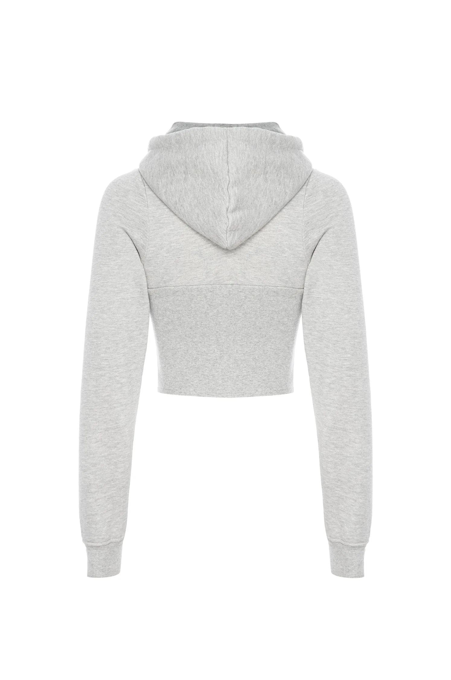 SADIE TOP - GREY Adjustable Hem Cuff LightweightDesign