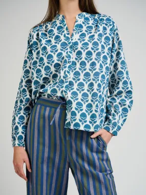 Stella Top - Marigold White Silicone Print Detail AntiStaticInnerLining