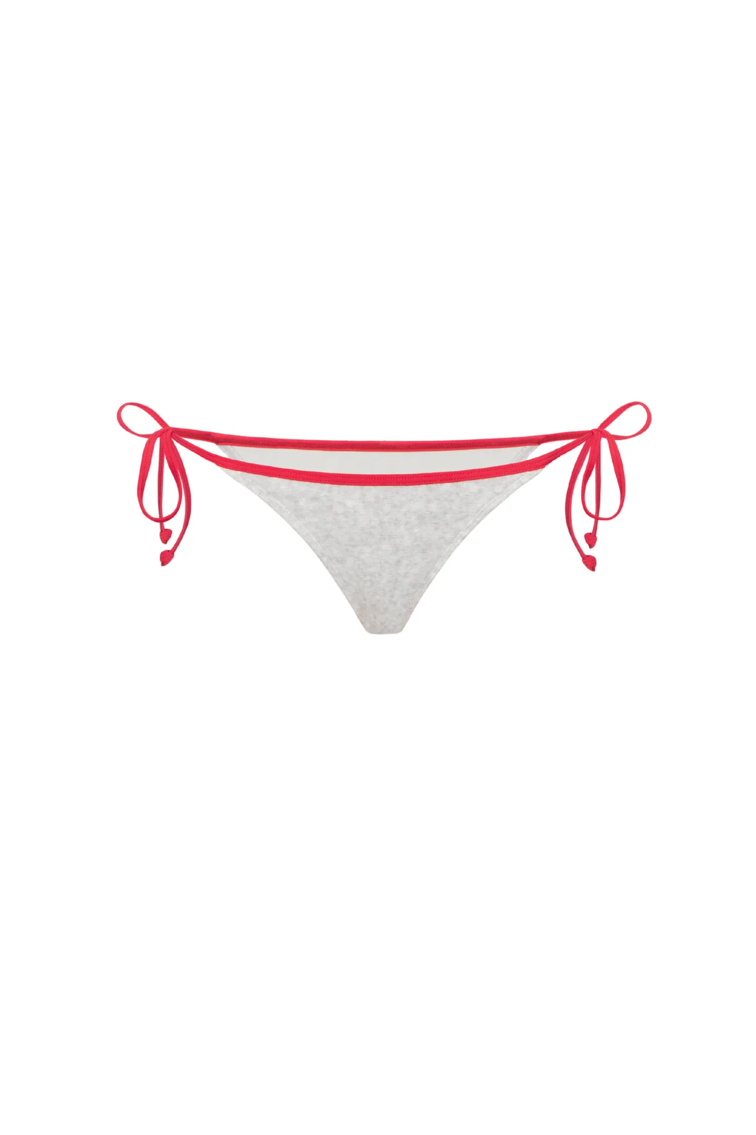 RelaxedNeckline WrinkleFree Finish KAUAI BIKINI BOTTOM - HEATHER GREY