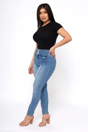 Subtle Palette Timeless casual Good Energy - Skinny Jeans