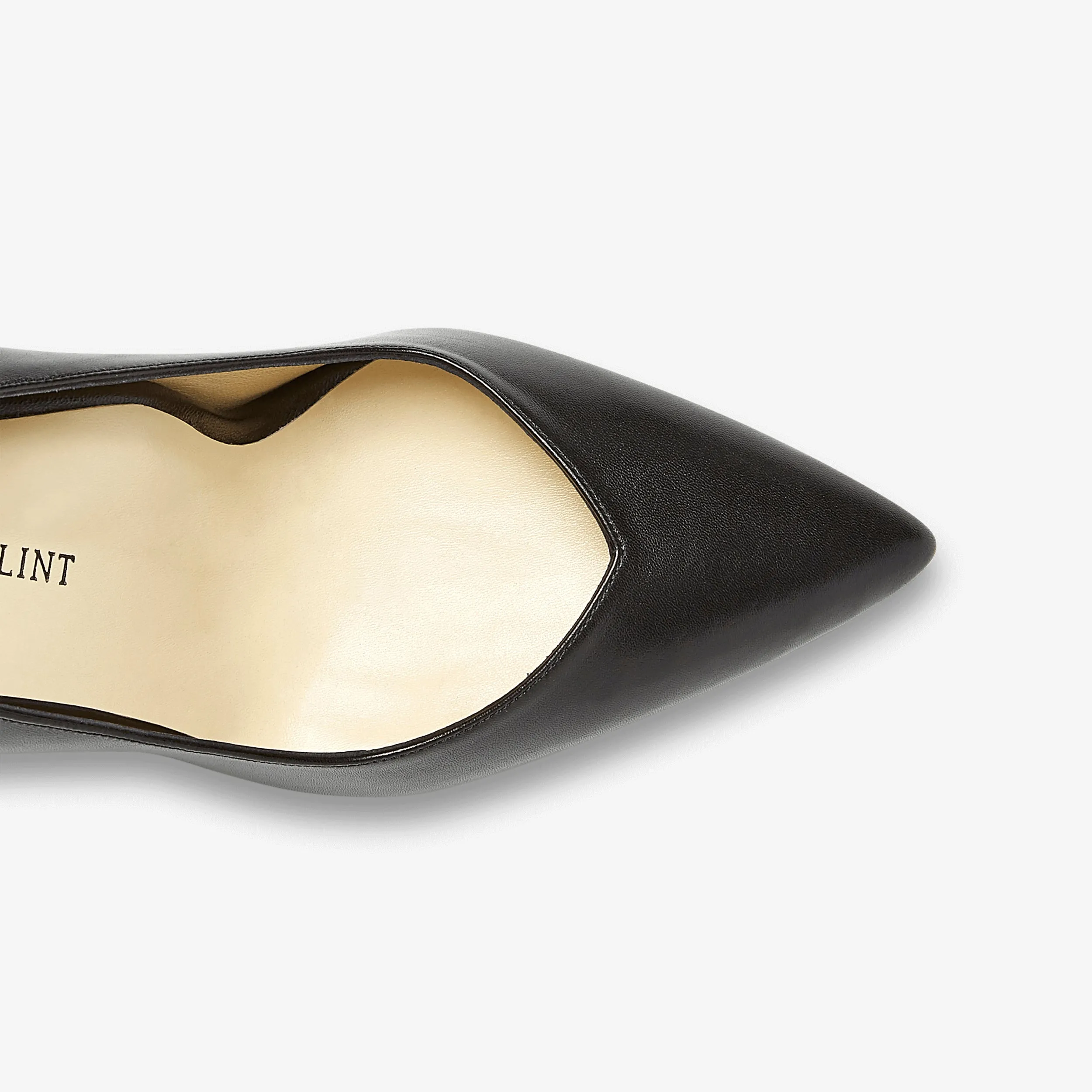 Sarah Flint Perfect Pump 85 :: Black Calf DropShoulder