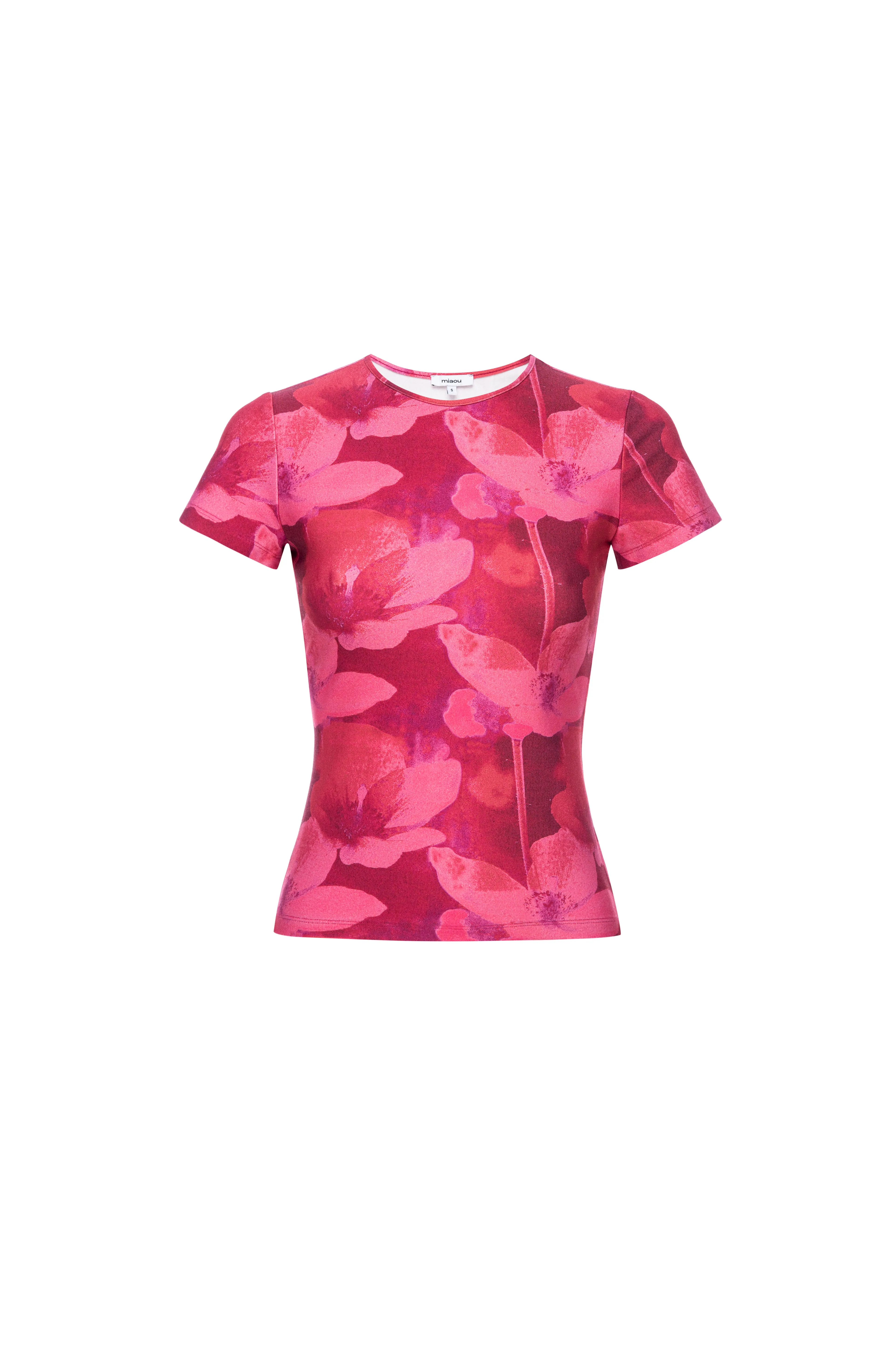 MINI TEE - AZUL HOT PINK GarmentWashed Softness
