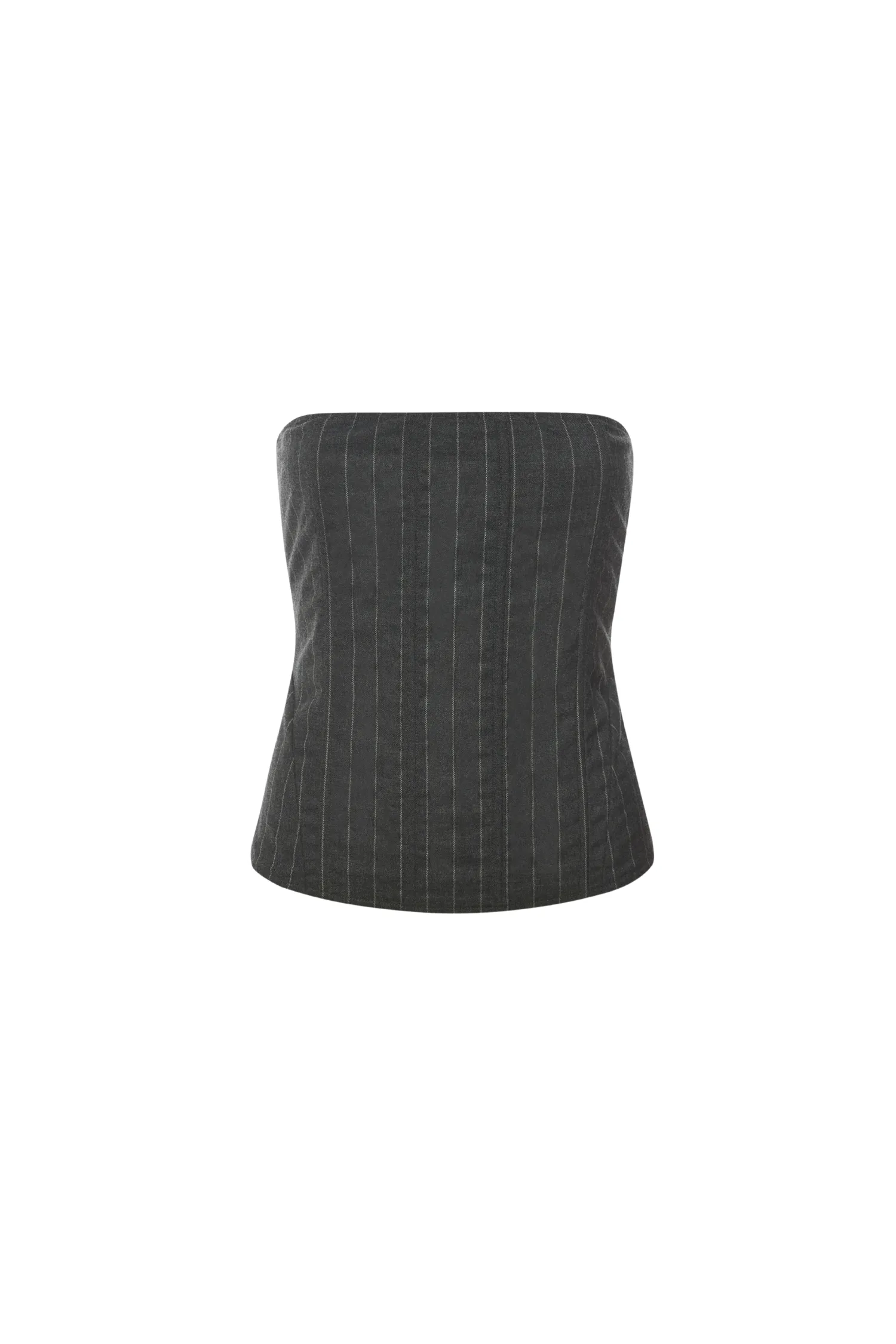 Fashionable Fit LIBRA CORSET - PINSTRIPE WOOL