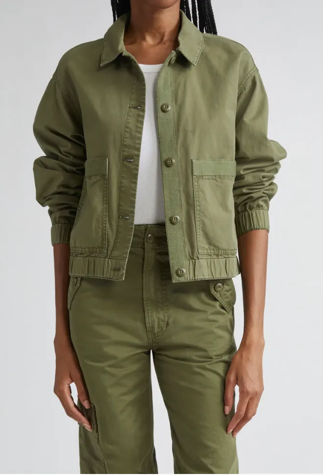 VERONICA BEARD JOYNER SHACKET LayeredNeckline Comfortable fit