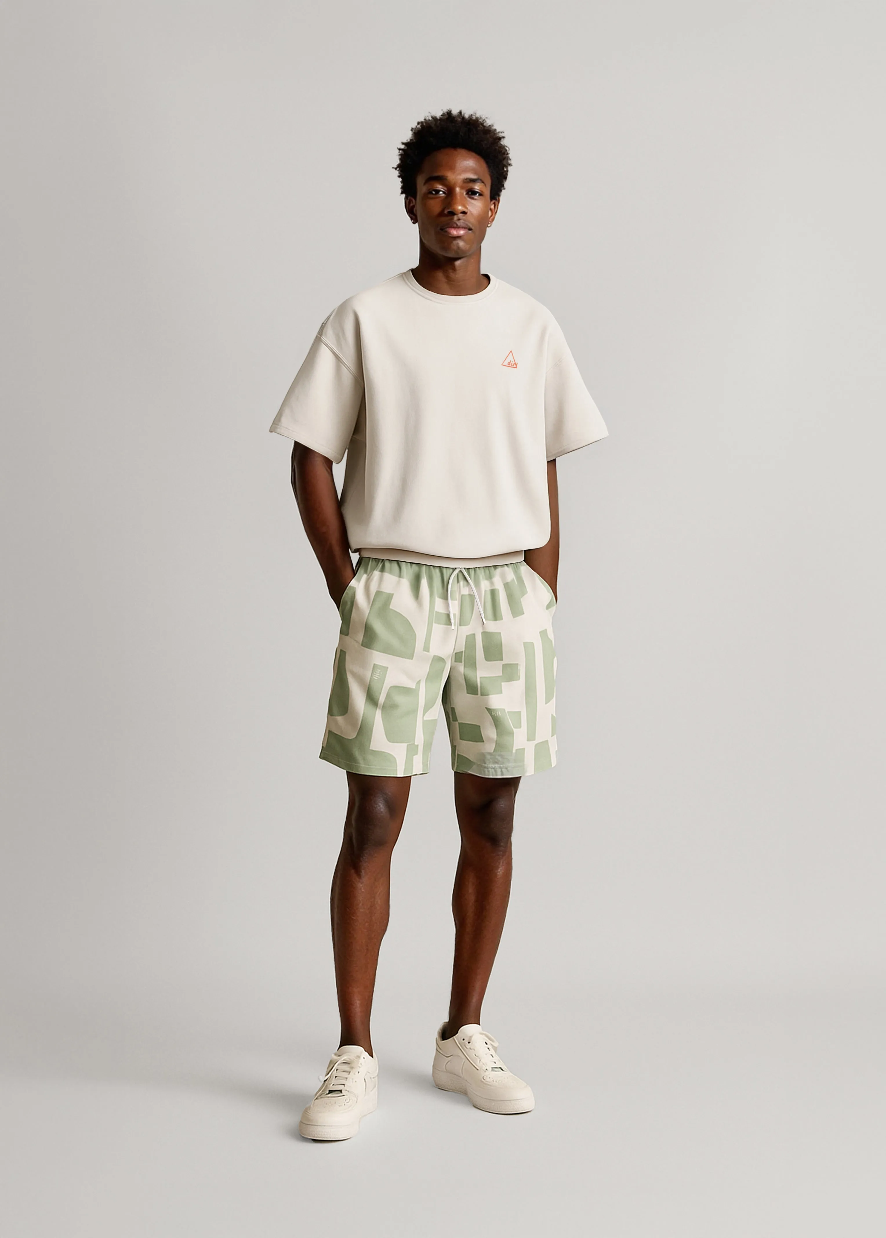 FullCut Shoulder DRT Cropped Sleeve Sweatshirt