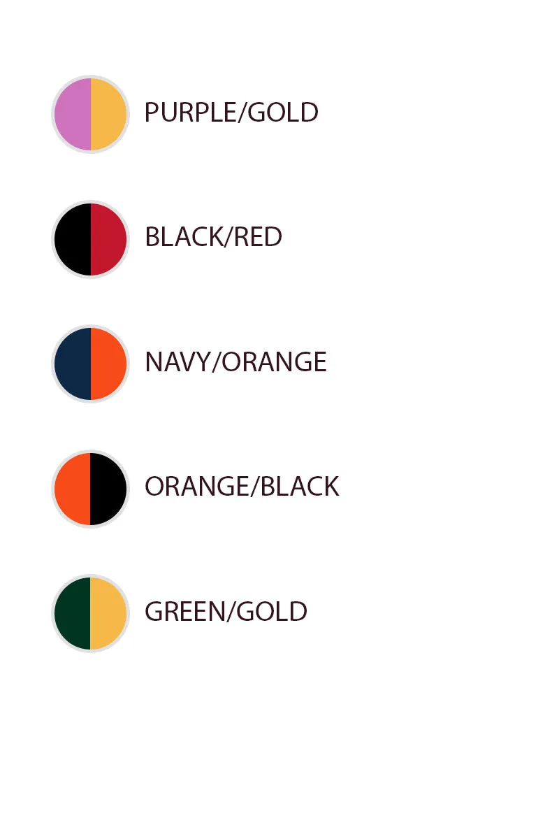 IT4410H-01 | GAMEDAY THEME CHECKER PATTERN FOOTBALL PATCHED TOP Sustainable Fabric Blend YarnDyed Stripes