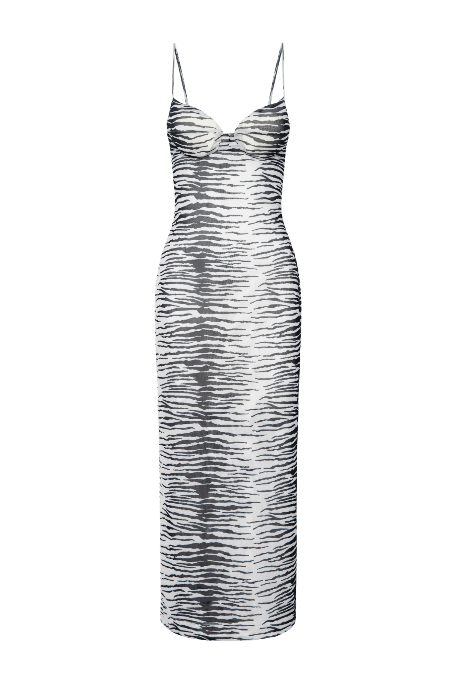 FadeResistant Coating FLORENCE DRESS - ZEBRA