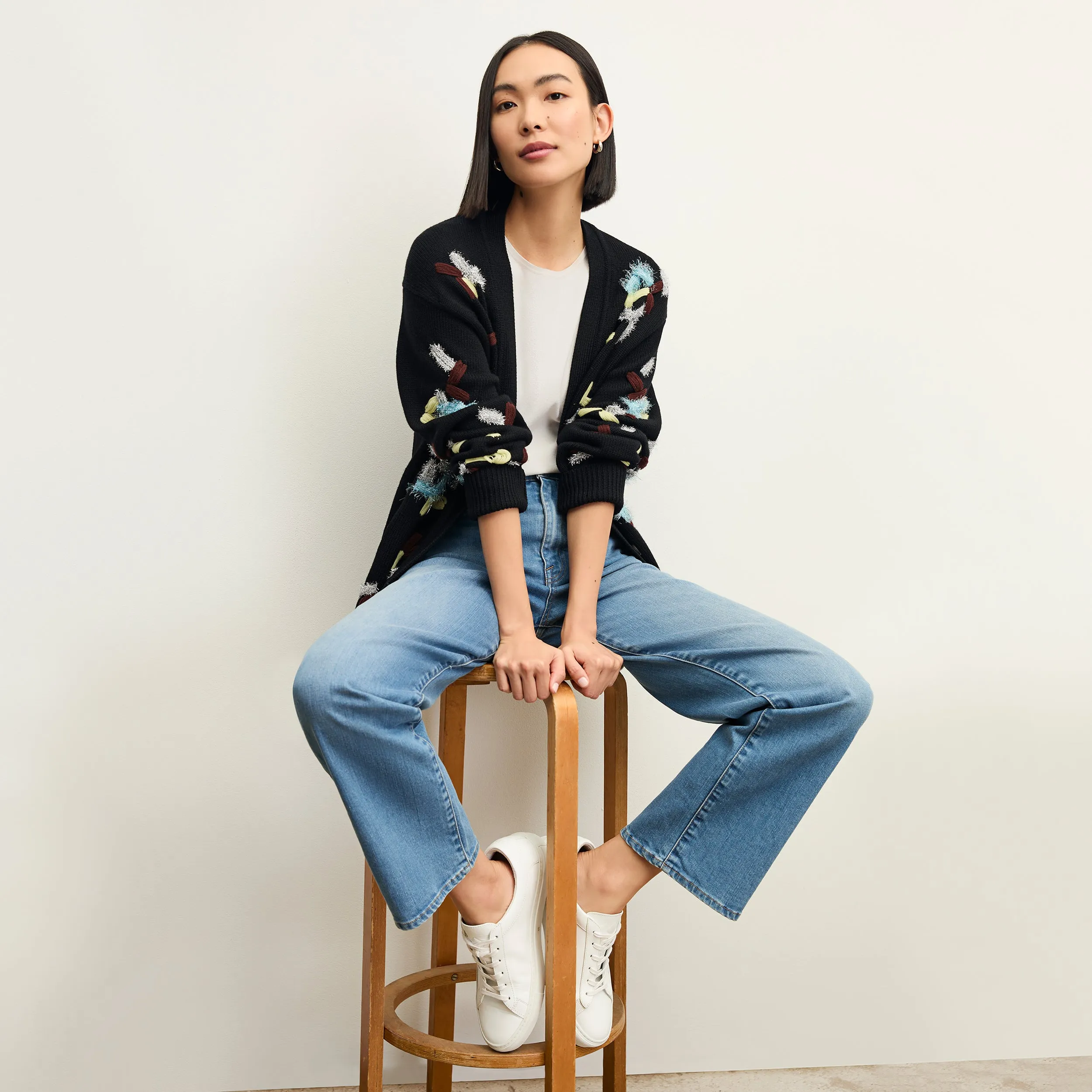 FRAME Le Jane Ankle :: Deep Water Reflective Safety Accents SeamlessDesign