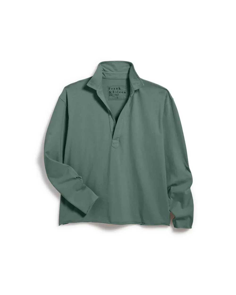 Oversized Collar FRANK & EILEEN PATRICK POPOVER PULLOVER