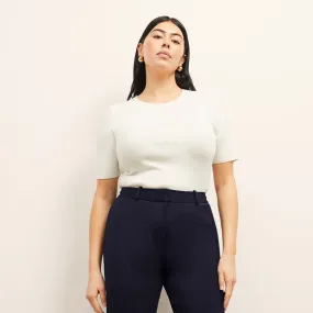 Choe Top - Eco 365Knit :: Ivory Cozy Weekend Anti Pilling