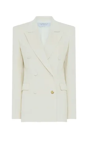 Odor Resistant Technology NoSlipGripperBand Gavin Blazer in Ivory Sea Island Cotton Corduroy