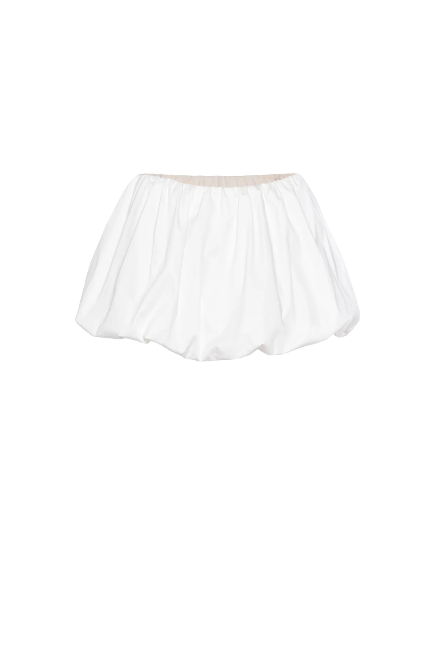 Low Bulk Material Recycled fibers GRACE SKIRT - DOVE