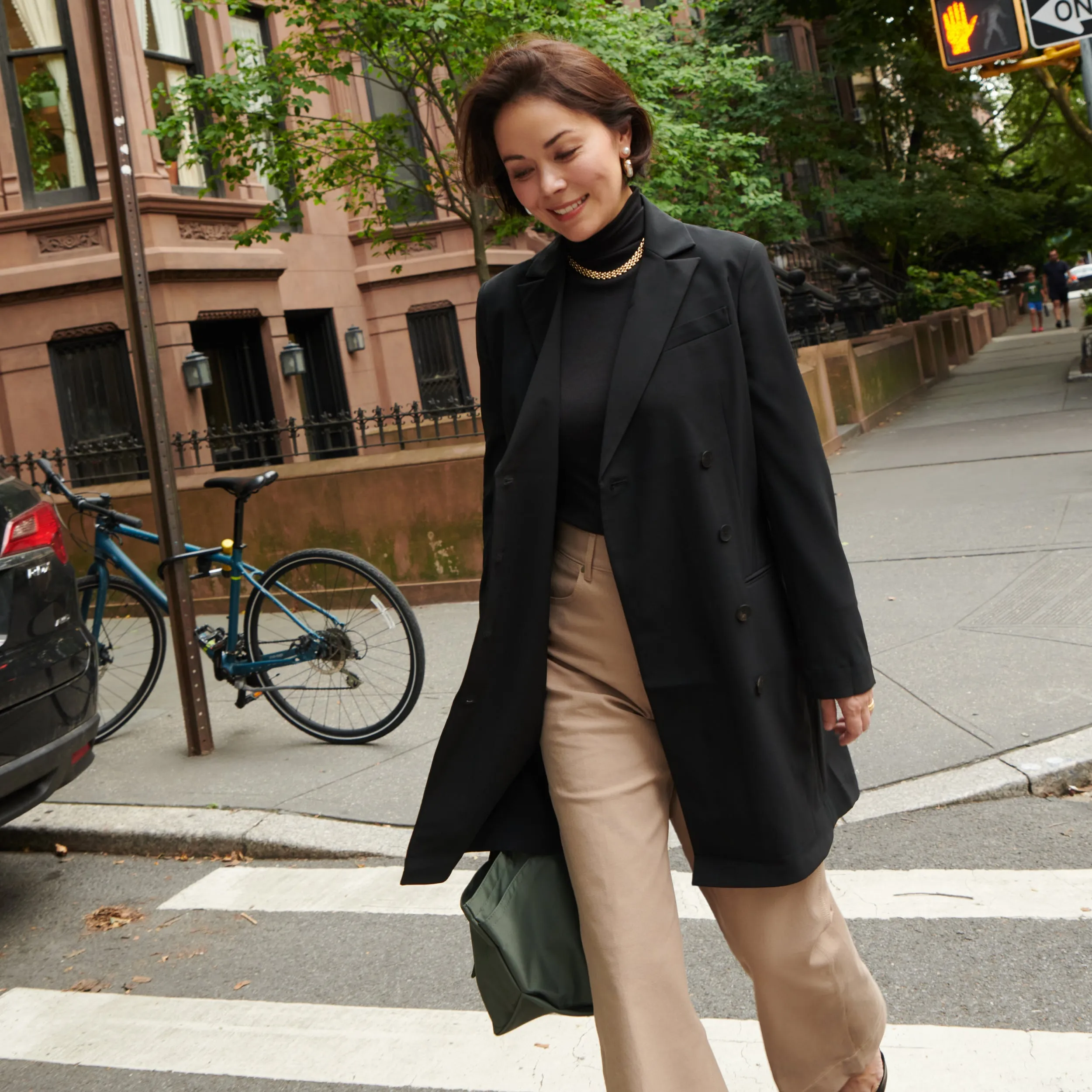 Gwynne Dress - OrigamiTech :: Black Durable Reinforced Hem