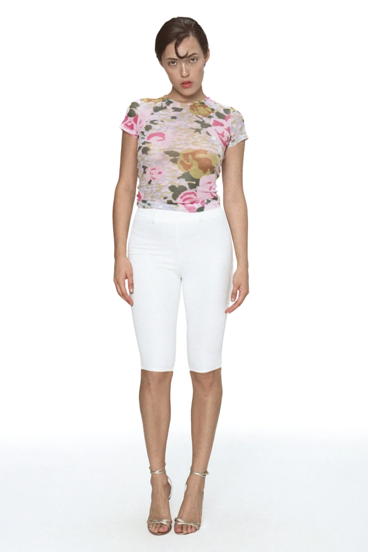 Professional Cut HARLEY CAPRI - WHITE