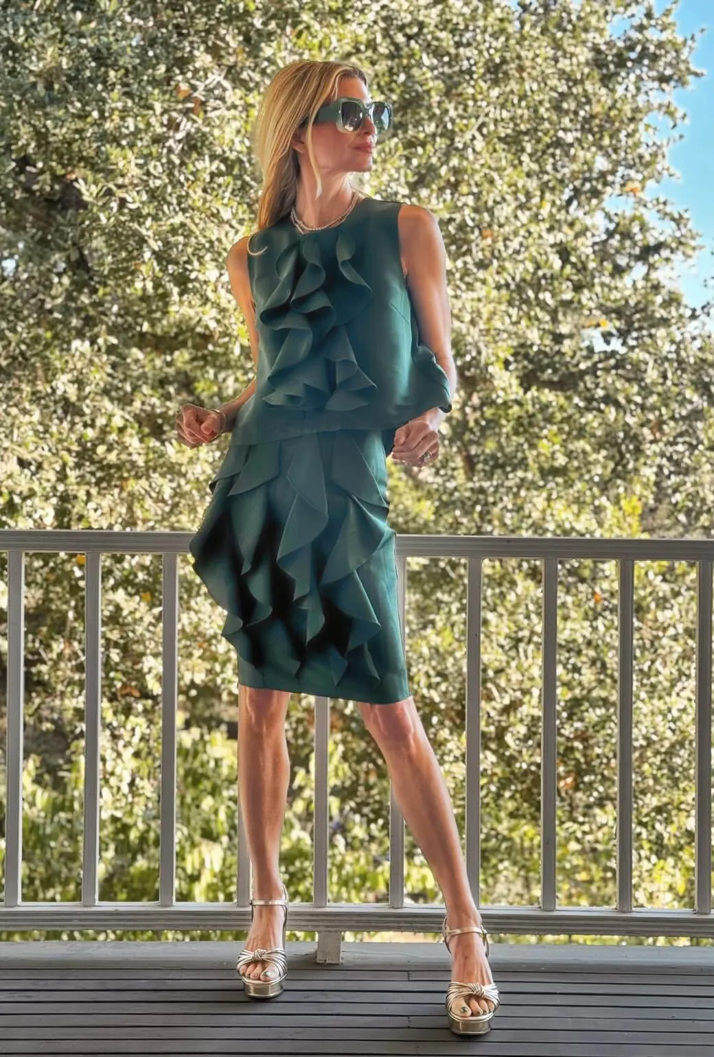 NonIrritatingEdges Le Ruffle Top - Jade Moir??