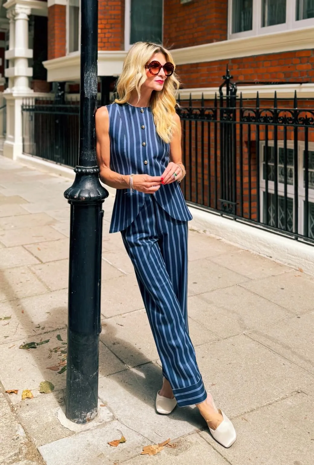 Annie Vest - Dewberry Stripe ReinforcedEdges