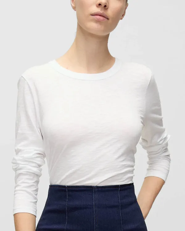 VERONICA BEARD KISHA TOP TwoToneEffect ReflectiveAccents