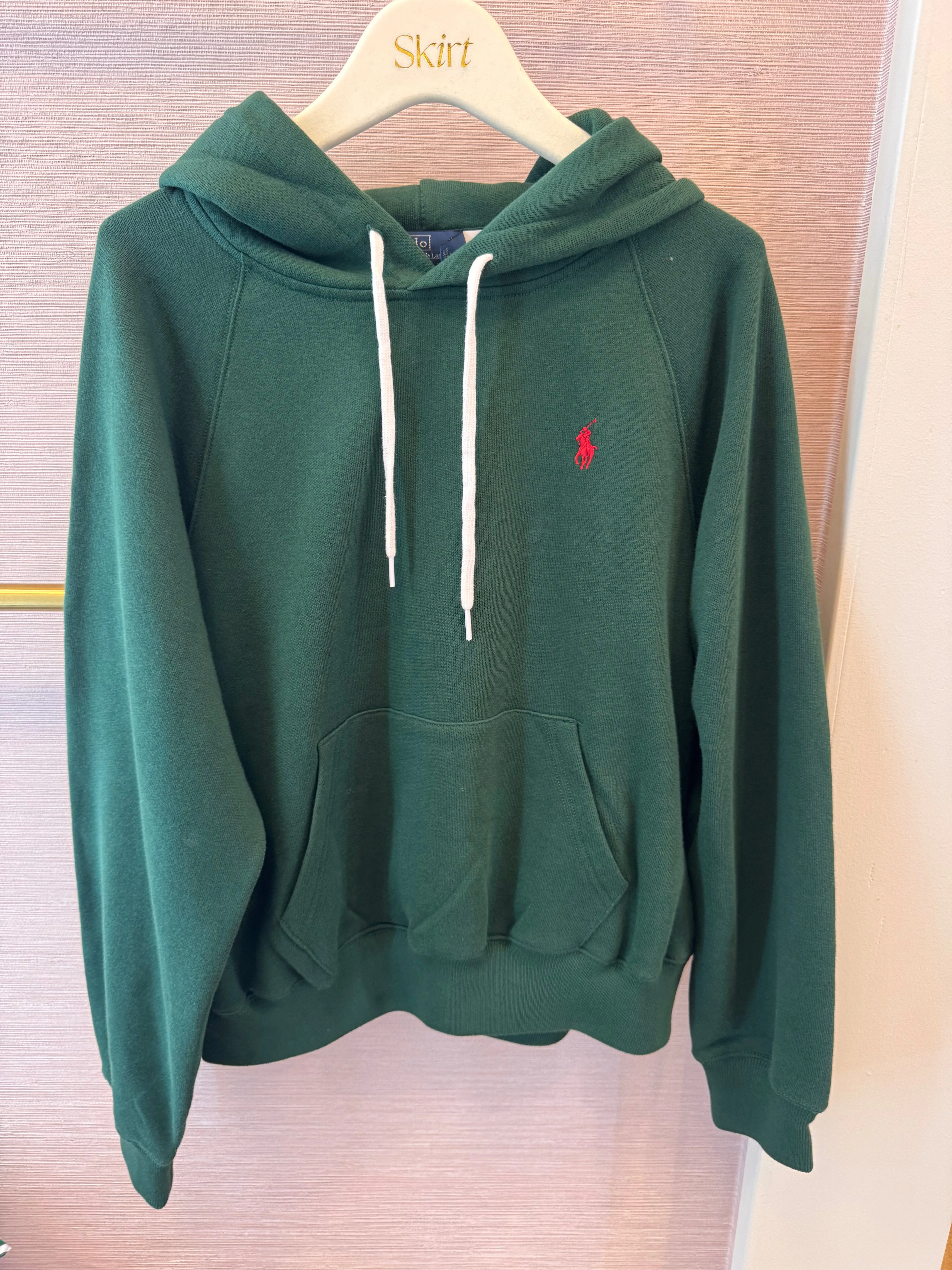 POLO RALPH LAUREN ARCTIC FLEECE HOODIE GarmentWashed Softness Two Tone Weave