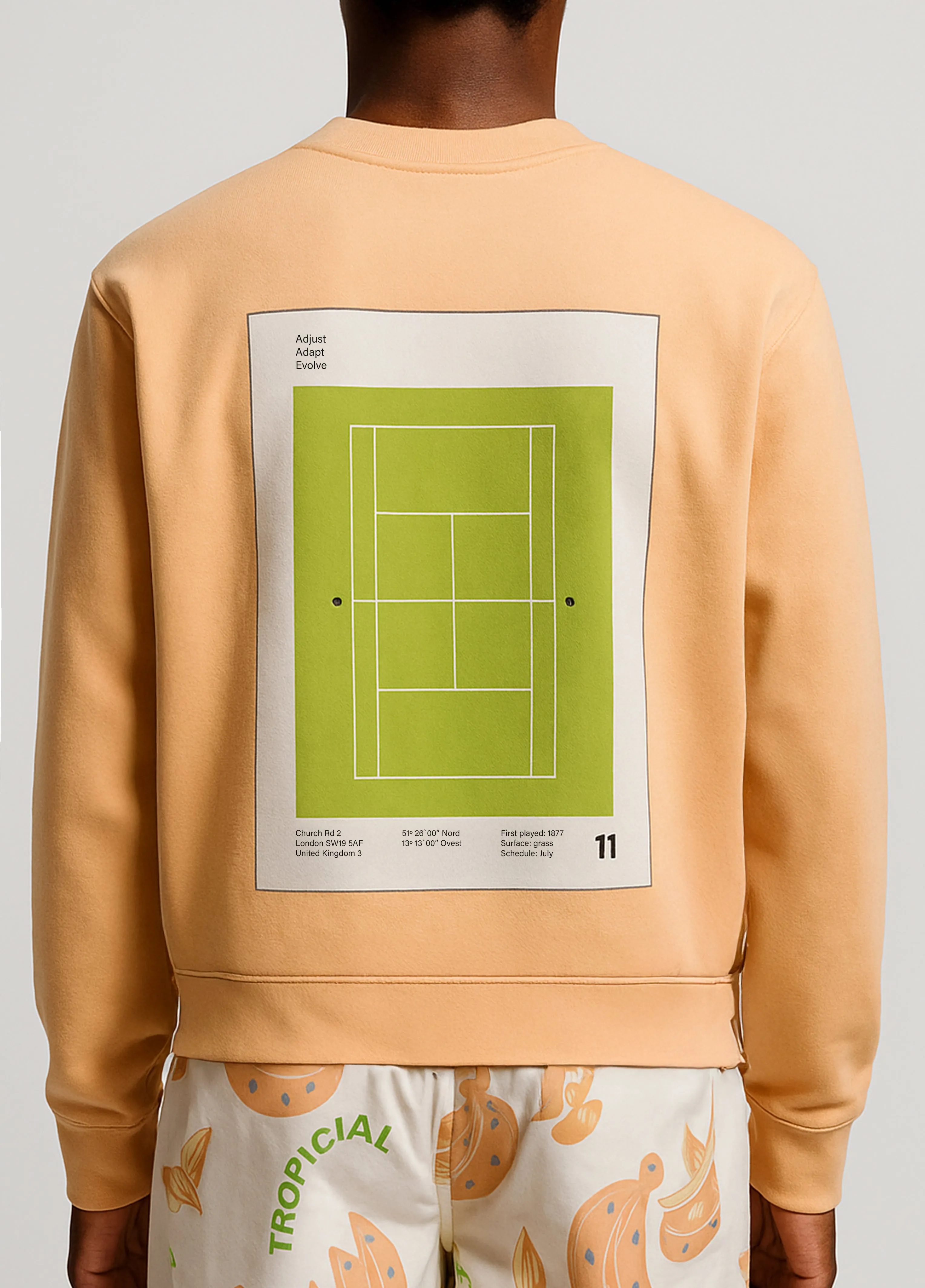 Seamless Edge Finishing Classic Cut Homecourt Sweatshirt