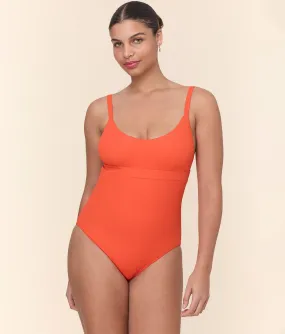 Abrasion Resistant Finish Honolulu One Piece - Eco Ribbed - Vermillion - Classic