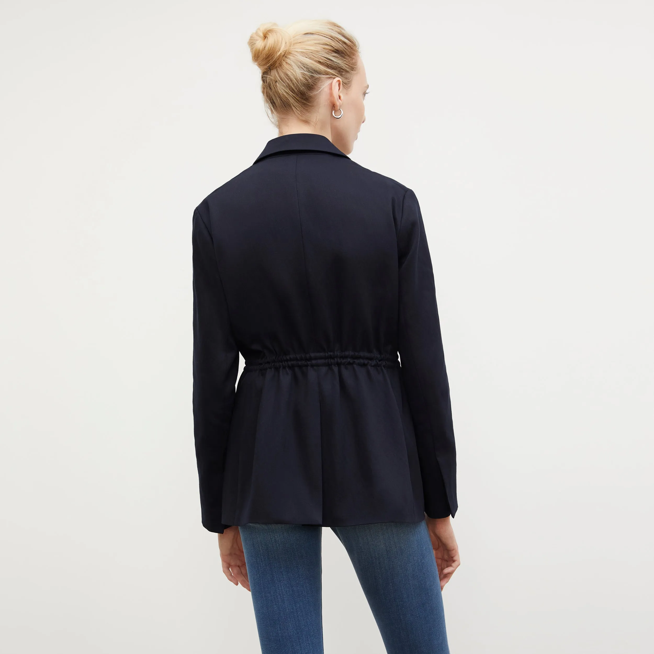 TaglessNecklineComfort FrictionResistant Fabric Hyo Jacket - Everyday Twill :: Night