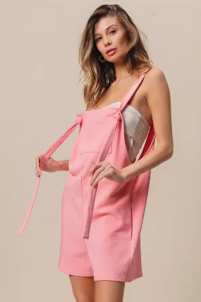 IB1306J-01 | TEXURED JACQUARD ROMPER WITH SIDE POCKETS Quick Layer