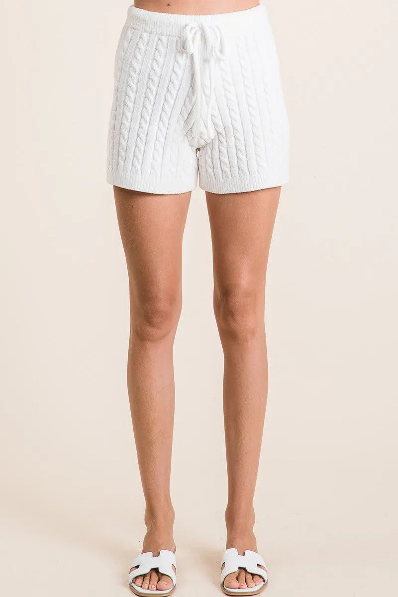 Smart Casual Sport Friendly IP3610-01 | SOFT COZY SWEATER SHORTS