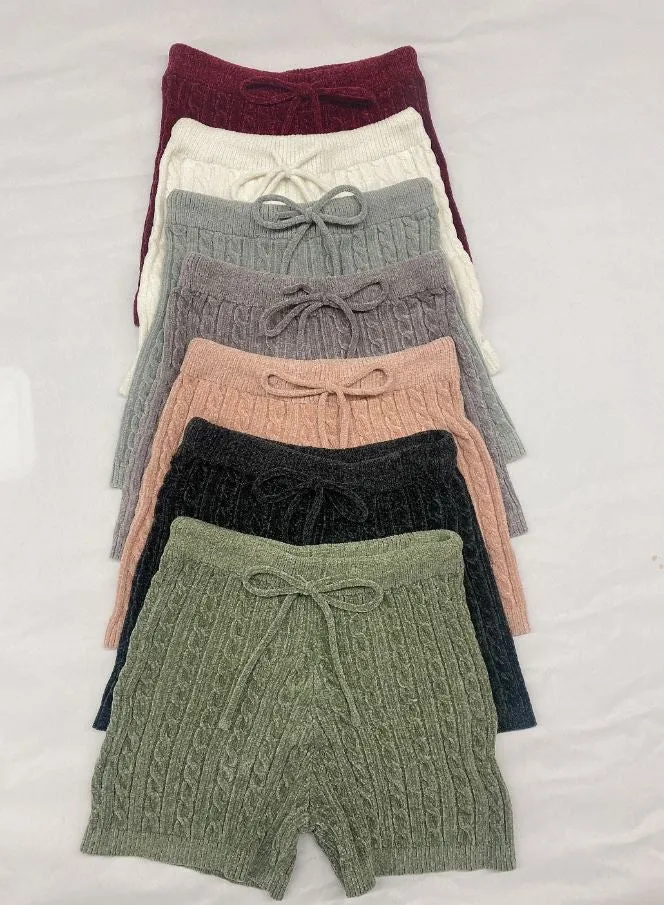 IP3610-01 | SOFT COZY SWEATER SHORTS City Vibe
