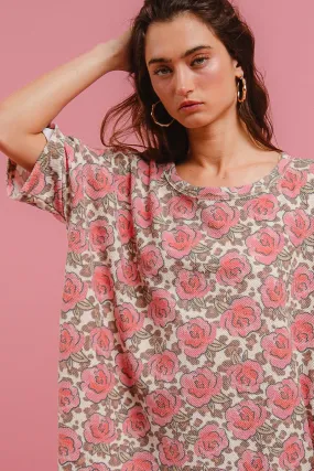 IT1452S-02M | PRINTED CP FRENCH TERRY REVERSE STITCH RELAXED FIT TOP Compact packaging Puffer Design